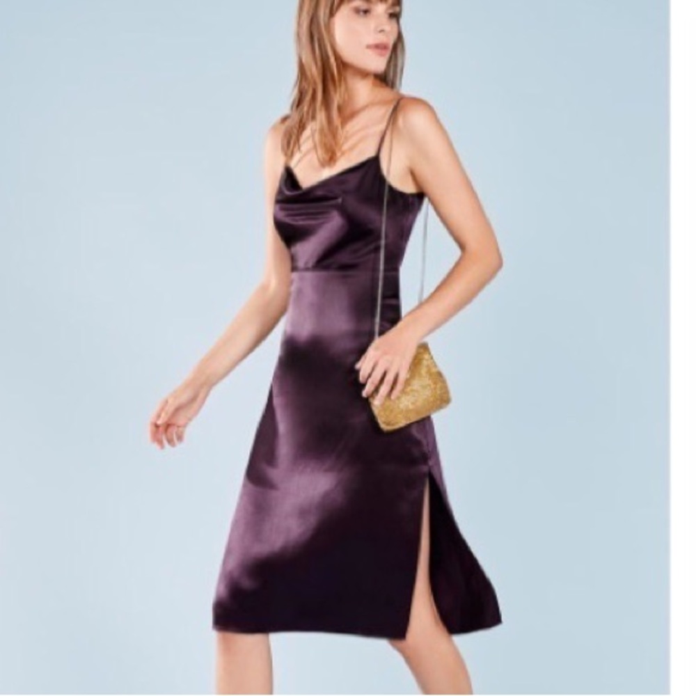 Reformation silk dress